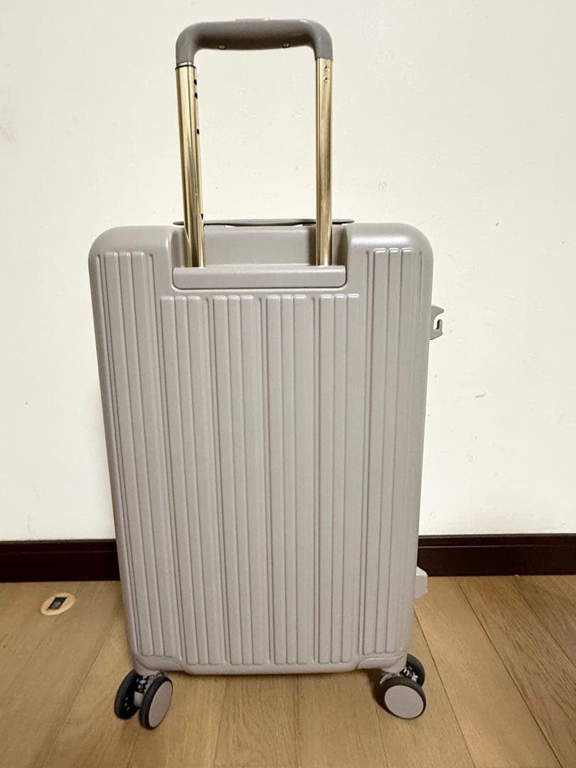 専用】2025年11月最新モデルBIBIEST グレーべージュ キャリーケース