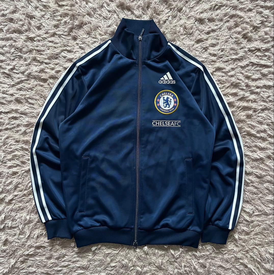 00s adidas Chelsea FC ジャージ ネイビー M Chelsea FC adidas