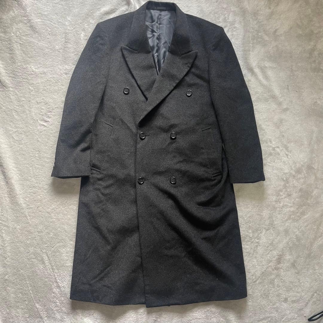 kanebo カシミヤ100% ダブルチェスターコート - メルカリ