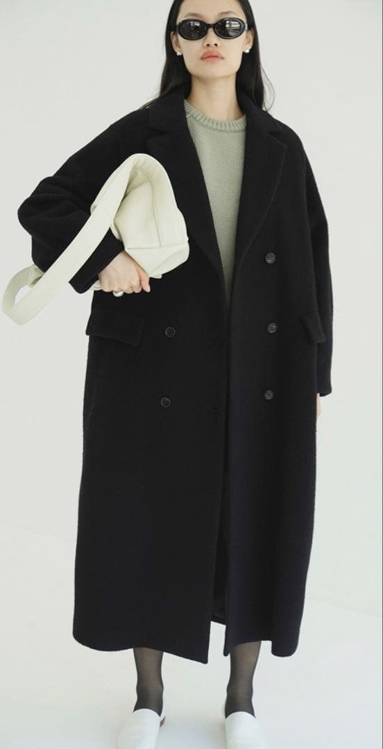 新品未使用CLANE DOUBLE WOOL LONG COAT クラネ CLANE DOUBLE WOOL LONG COAT （GRAY） - ファッション通販
