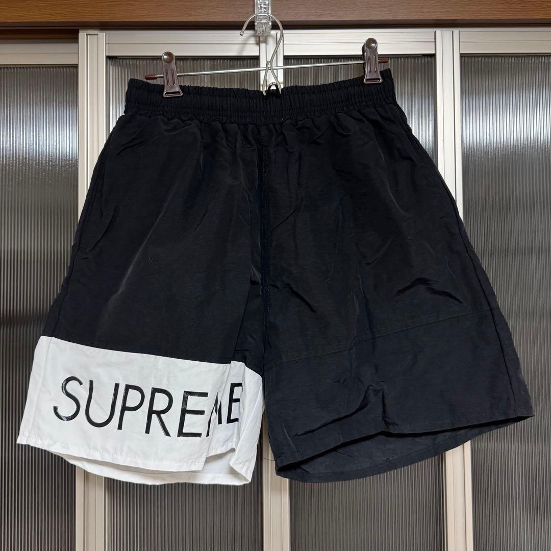 Supreme スウィムショーツ Lサイズ org.jpg