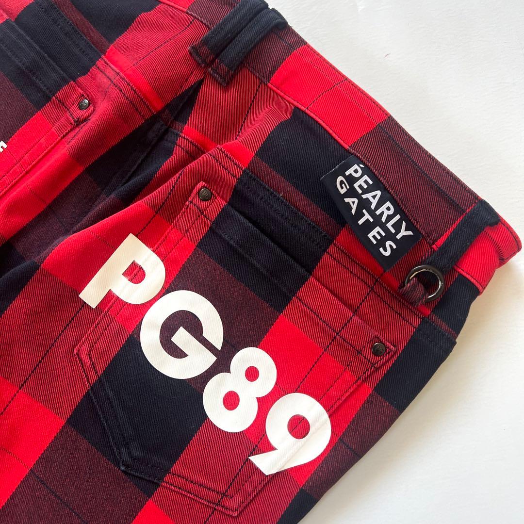 パーリーゲイツ セットアップ チェック柄 ジャケット パンツ メンズ