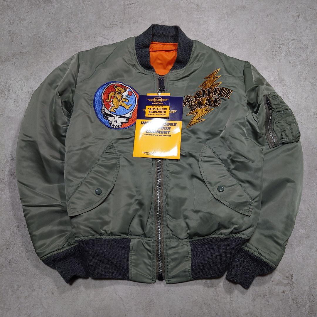 タグ付 TOYS McCOY GRATEFUL DEAD MA-1 S 楽天市場】TOYS McCOY【トイズマッコイ】No.TMJ2133グレイトフル