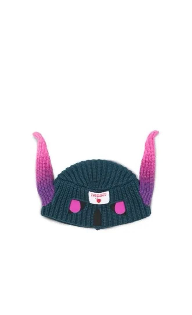 CHARLES JEFFREY LOVERBOY ホーンディティールビーニー Hats and Chunky Beanies with ears | Charles Jeffrey Loverboy