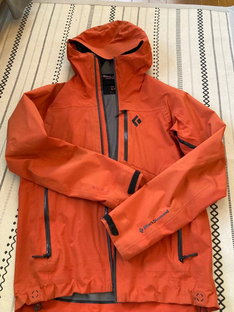 ブラックダイヤモンド　ハードシェル上下Sセット BLACK DIAMONDアパレルのハードシェル入荷中 FRONT POINT SHELL&BIB