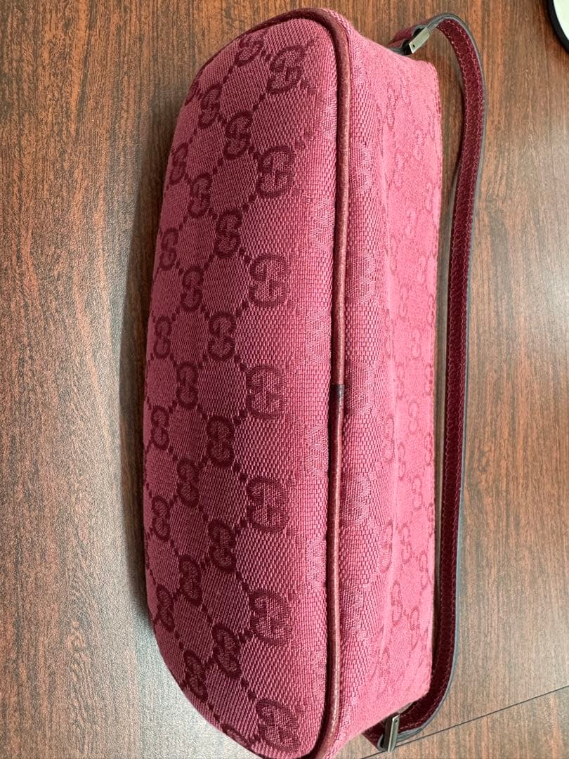 GUCCI ポーチ ピンク 26cm×12cm×8.5cm