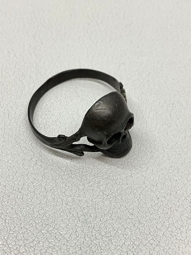 1939's ドイツ国防軍装甲師団 ブロンズスカル リング ヴィンテージ