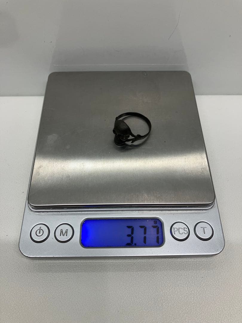 1939's ドイツ国防軍装甲師団 ブロンズスカル リング ヴィンテージ