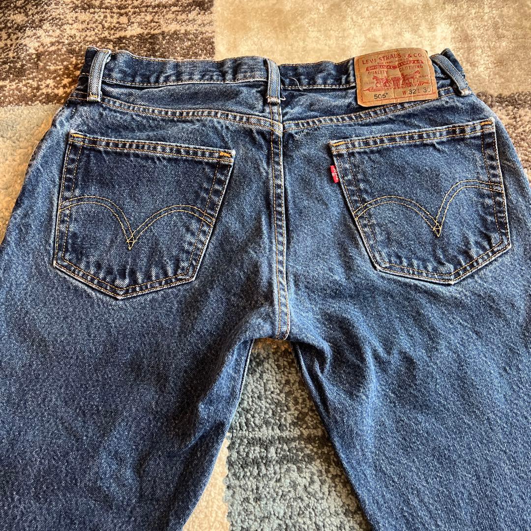 リーバイス 濃紺 505(W32 L30)メキシコ製 ボタン裏4002 - メルカリ