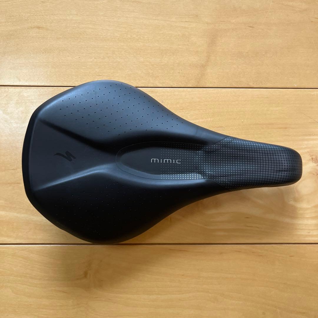 Specialized Mimic サドル ブラック　143mm BRIDGE COMP WITH MIMIC SADDLE BLK 143(143mm ブラック): サドル