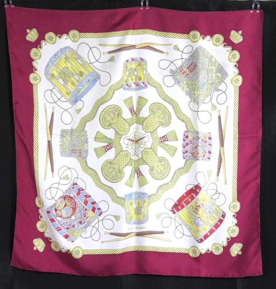 HERMES エルメス 大判スカーフ カレ90 D406 - メルカリ
