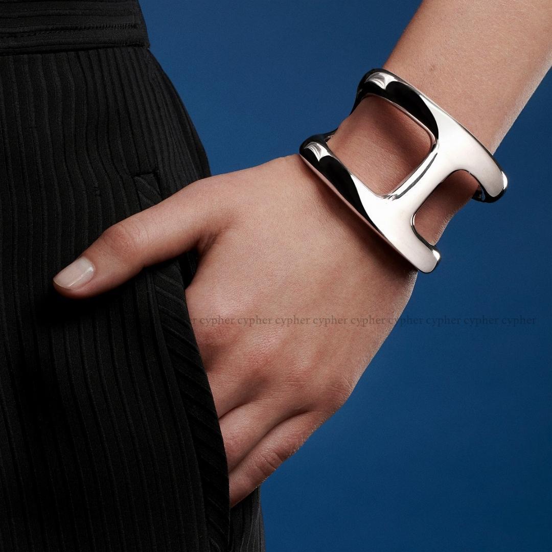 新品 HERMES Osmose ブレスレット エルメス オスモズ バングル - メルカリ