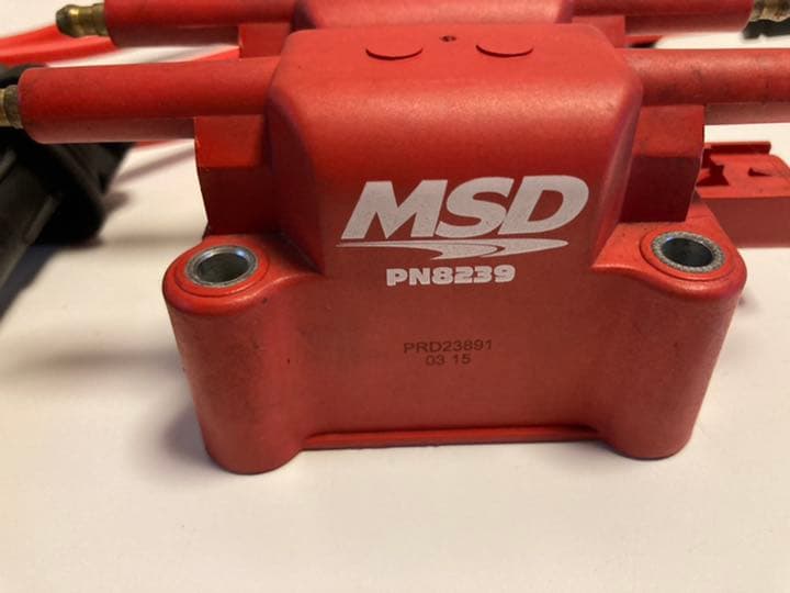 MSD PN8239 イグニッションコイル とプラグコード