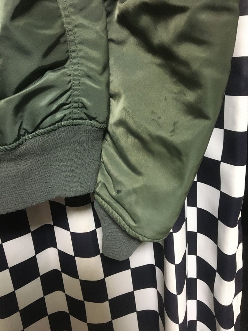 アルファ alpha ma1 usa M セージ 米国製 90s