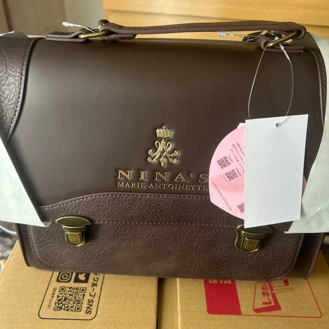 り*ぬ様 新品　しまむら　NINA'S 青木美沙子　3WAYバッグ　ブラウン り*ぬ様 新品 しまむら NINA'S 青木美沙子 3WAYバッグ ブラウン - メルカリ