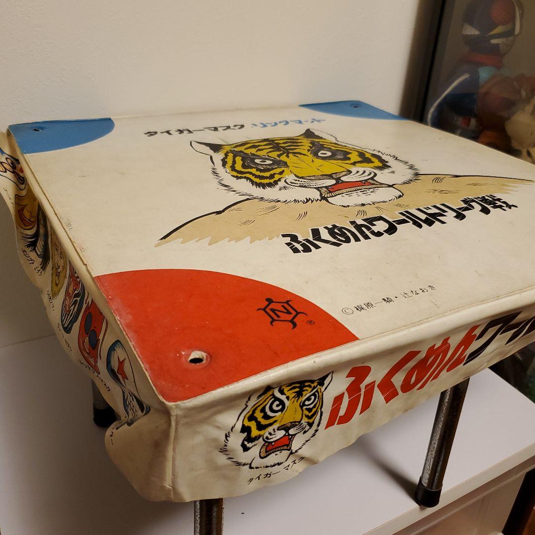 当時物 タイガーマスク リングマット 中嶋製作所 亀マーク ソフビ