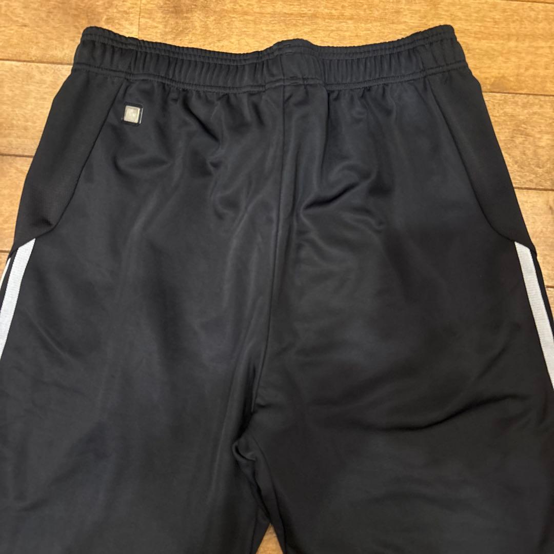 極美品】アディダス ジャージ上下 セットアップ ジップアップ レザー調 O