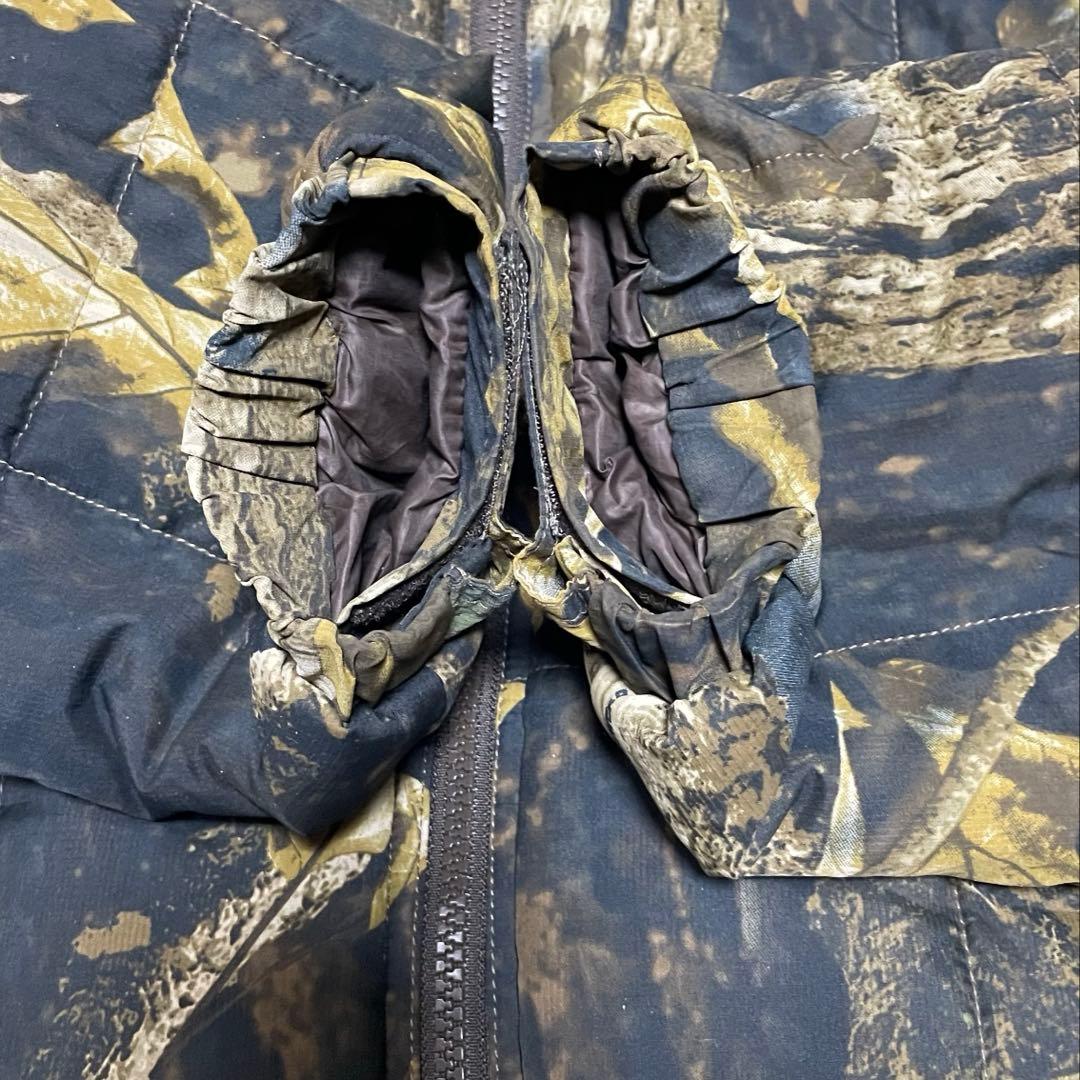 迷彩 hooded puffer jacket リアルツリー D10038989 本物