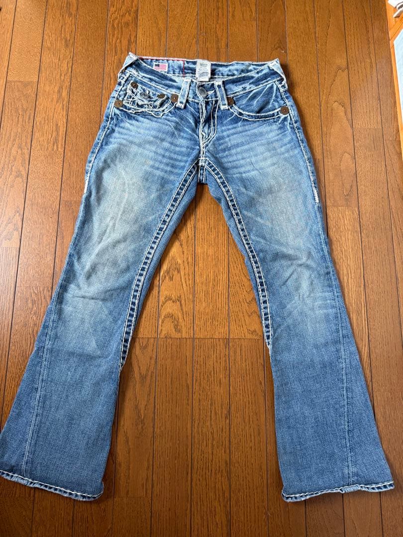True religion joey superT io着用 フレア デニム TRUE RELIGION JOEY io着用モデル 超美品 - メルカリ