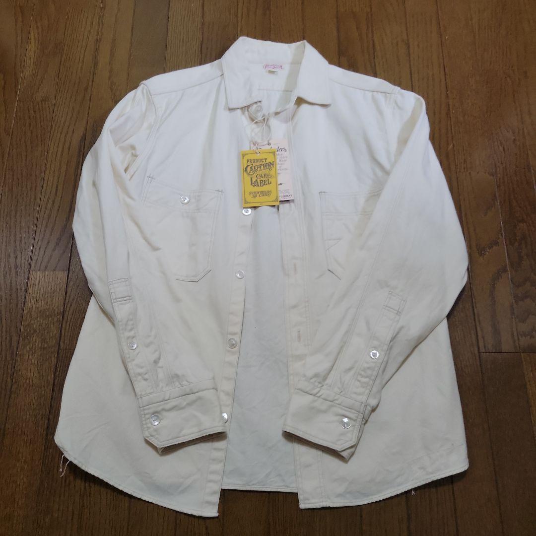 トップス FREEWHEELERS DIAMOND CRACKER RAW WHITE フリーホイーラーズ新作シャツ入荷！DIAMOND CRACKER | トップジミー