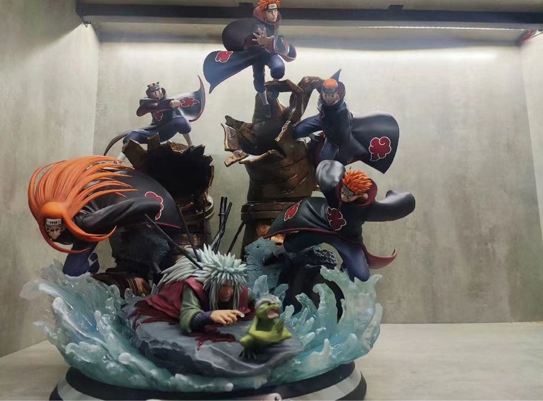 NARUTO ナルト ながと 暁 地獄道 ガレージキット ガレキ スタチュー①