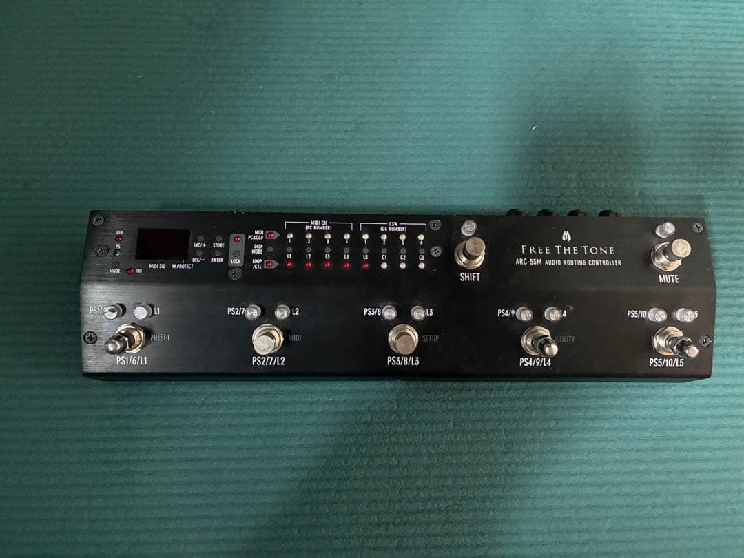 FREE THE TONE ARC-53mマルチエフェクトコントローラー FREE THE TONE ARC-53mマルチエフェクトコントローラー ARC-53M