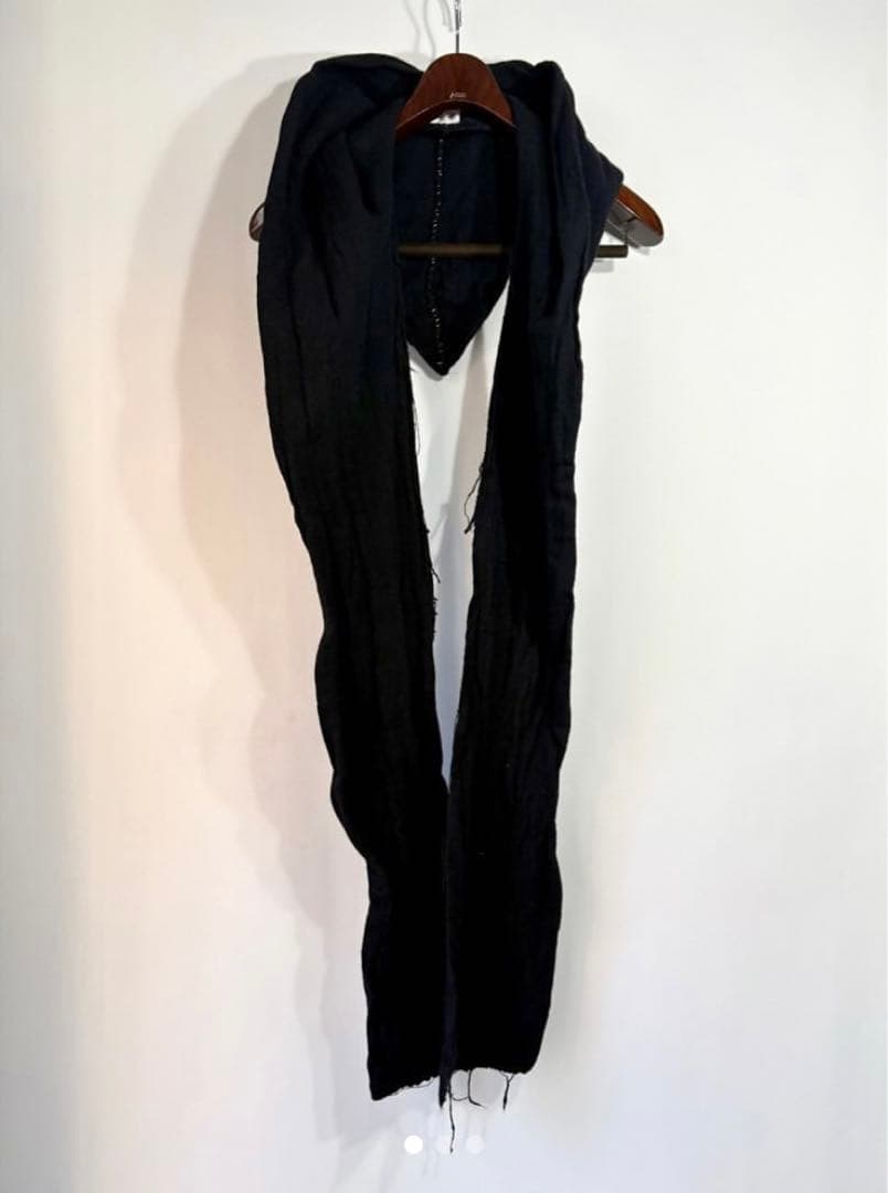 SUNSEA 24AW 30th 第七のストール ブラック - メルカリ