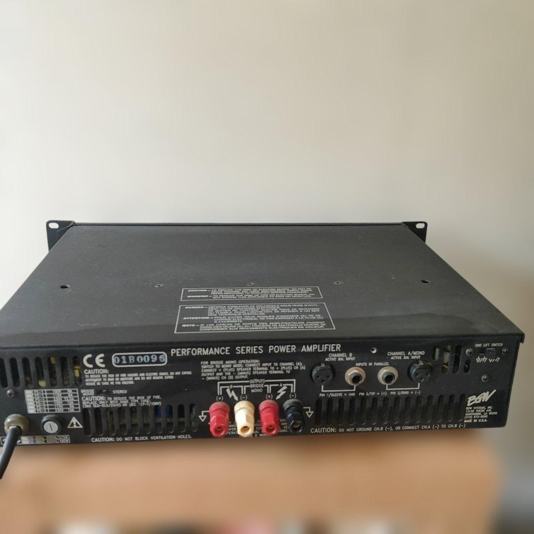 BGW PERFORMANCE SERIES 1 パワーアンプ