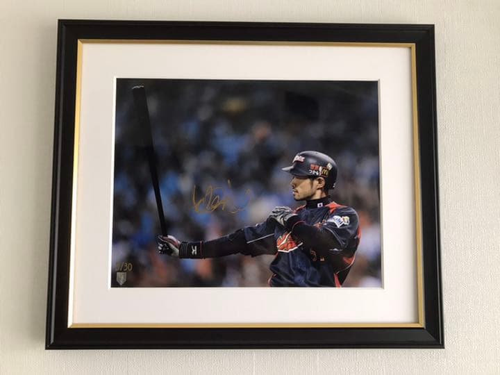 ☆イチロー直筆サイン入りフォト☆写真☆2009年WBC☆証明書+