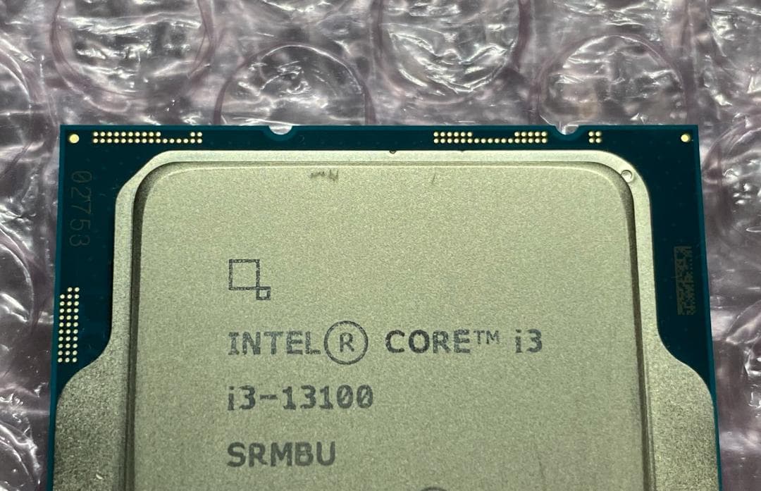 Intel Core i3-13100 2個セット