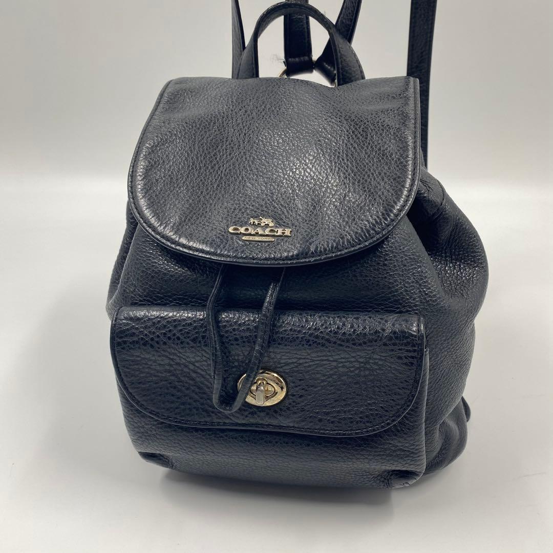 コーチ COACH リュック ペブルド レザー ビリー ミニバックパック