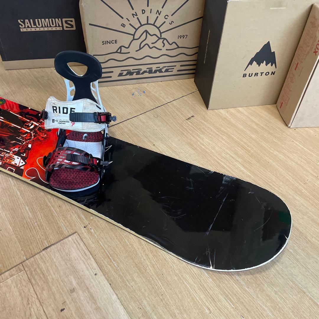 BURTON バートン カスタムバインディング付スノーボードセット CUSTOM
