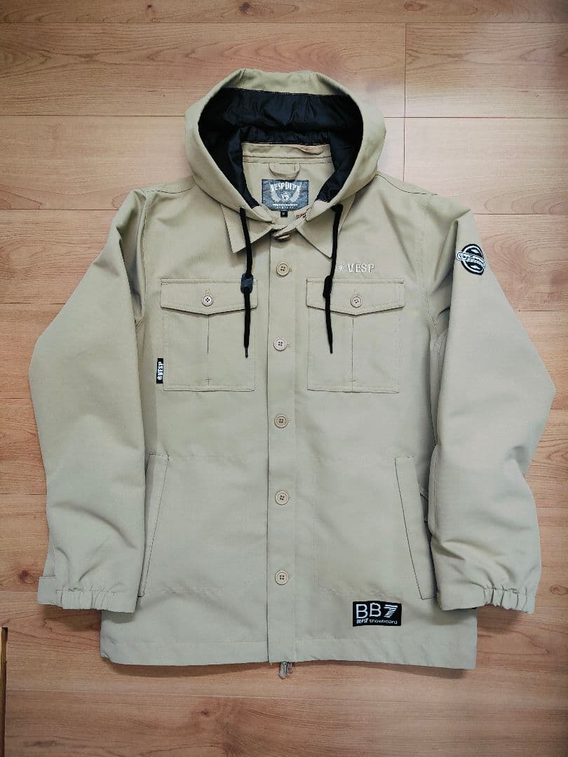 VESP べスプ スノーボード スノボ ウェア ジャケット メンズ M カーキ VESP べスプ スノーボード スノボ ウェア ジャケット メンズ M カーキ