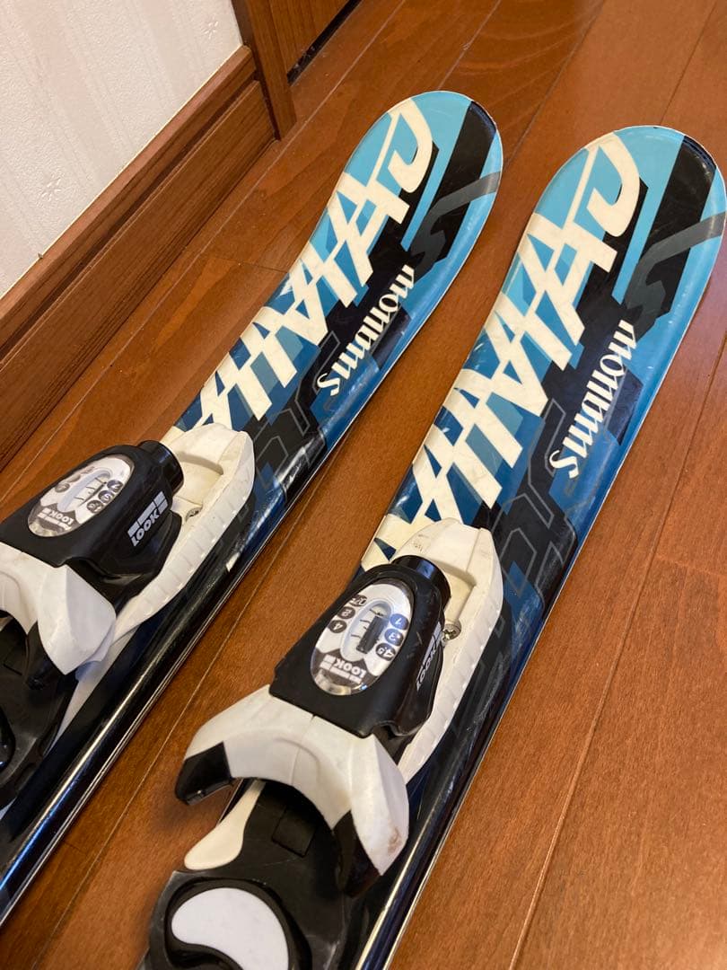 スキーセット（小学校低学年用） 板90cm、ブーツ22〜22.5cm、ストック他