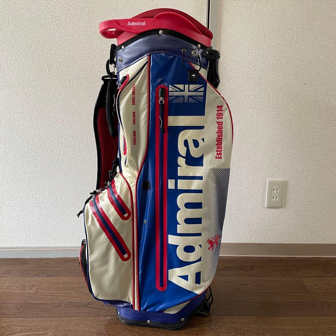 値下げ可能】アドミラル キャディバッグ トリコロール 1914 Admira
