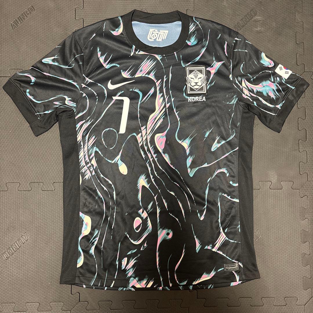 Nike KOREA サッカーシャツ HEUNGMIN 7 韓国代表 2024 ホーム 半袖 ユニフォーム No.7 ソン・フンミン【NIKE