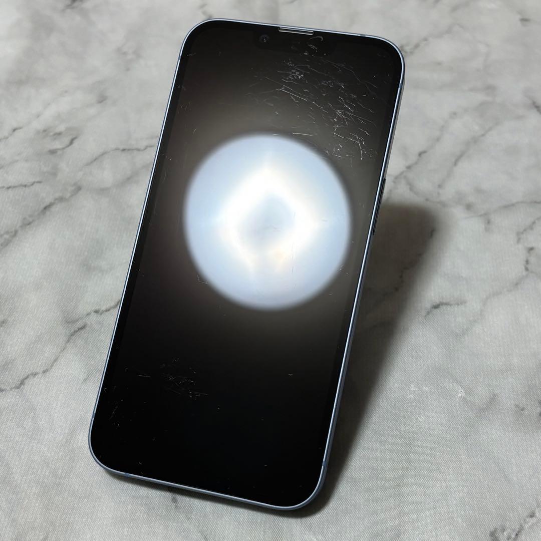 iPhone 14 128GB ブルー バッテリー100% - メルカリ