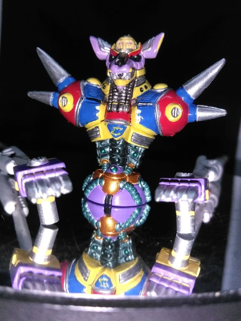 ロックマンX フィギュア 消しゴム ウルフシグマ 塗装品
