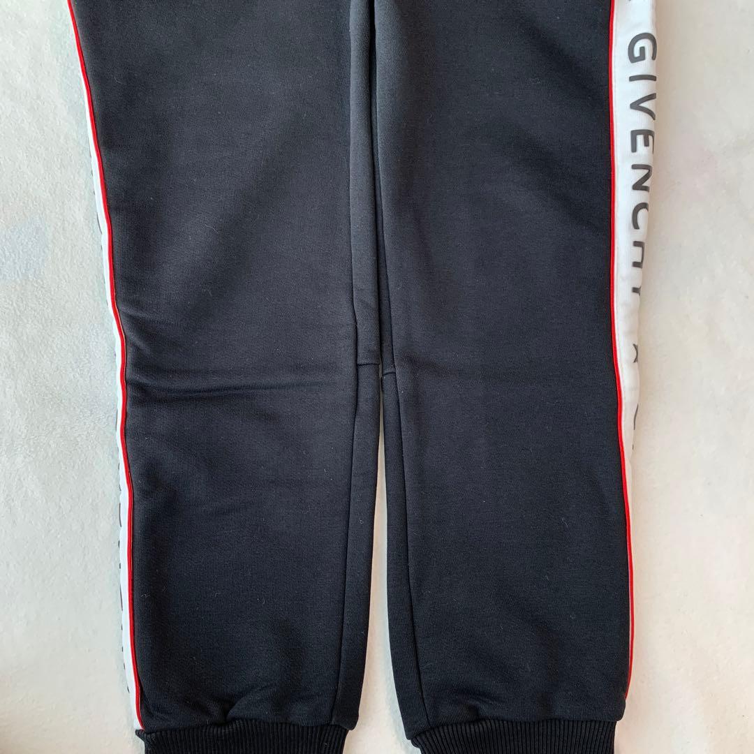Givenchy スウェットパンツ 10A 138cm ストライプ ロゴ