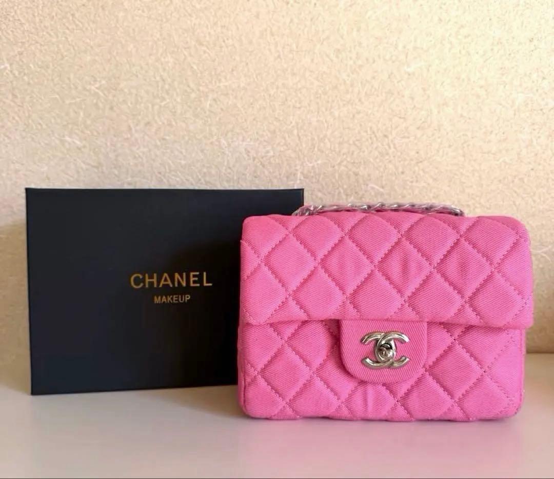 ✨限定VIPノベルティ✨CCロゴ　ショルダーバッグ　ピンクカラー シャネル ノベルティ ショルダーバッグ VIP限定 ピンク｜Yahoo!フリマ