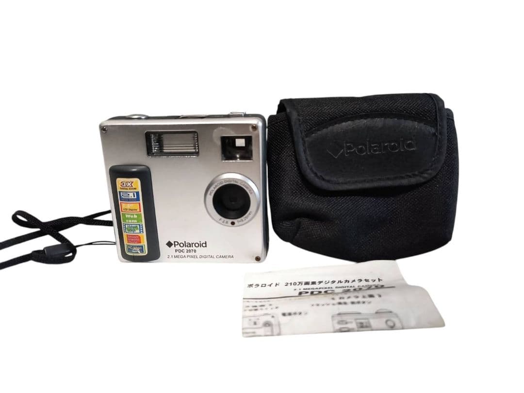 ポラロイド 210万画素 デジタルカメラ PDC 2070 動作確認済み News：イオン、9980円の210万画素デジカメを発売