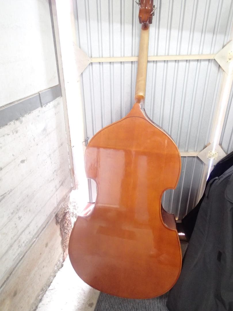 nt250411-003Z コントラバス 3/4 ケース付き REGH