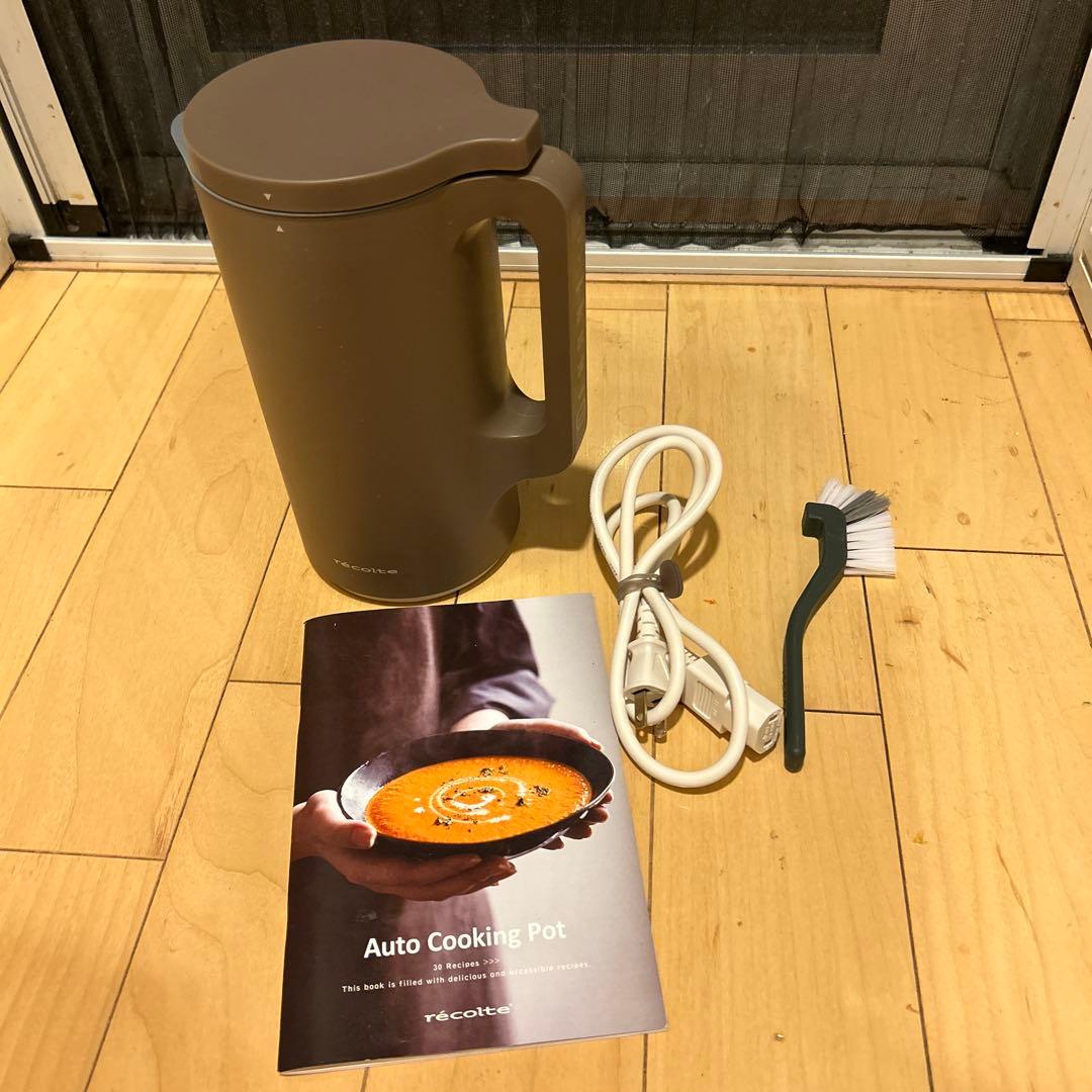 recolte レコルト 自動調理ポット スープメーカー Amazon | ［日本正規品］recolte レコルト 自動調理ポット スープ