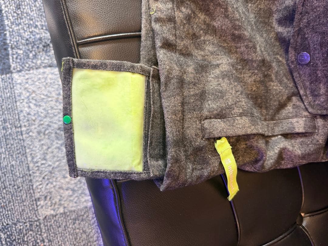 美品☆インハビタント ファー ウーリー スノー ジャケット US Mサイズ