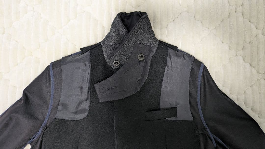 sacai 2021aw メンズコート Mサイズ 21-02621M