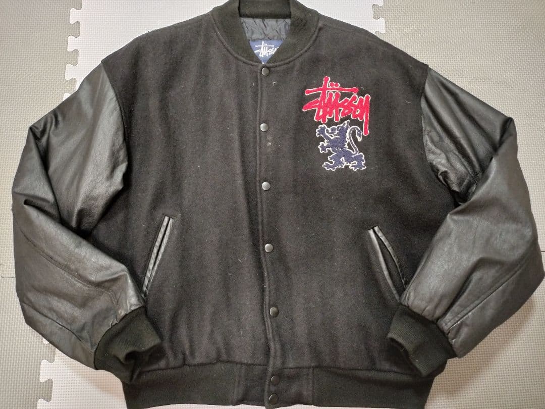 90s OLD STUSSY オールドステューシー VINTAGE スタジャン