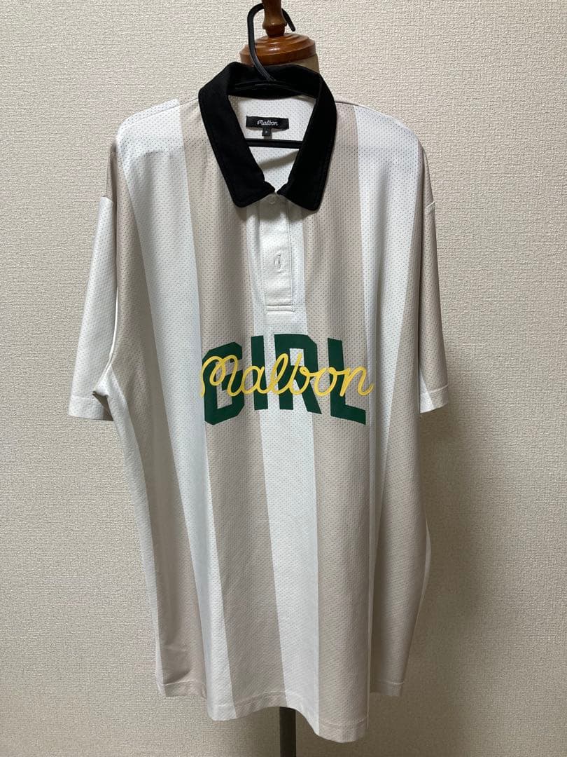 Malbon Girl skate ポロシャツ　マルボン Sサイズ Malbon Girl skate ポロシャツ マルボン Sサイズ Malbon Girl skate