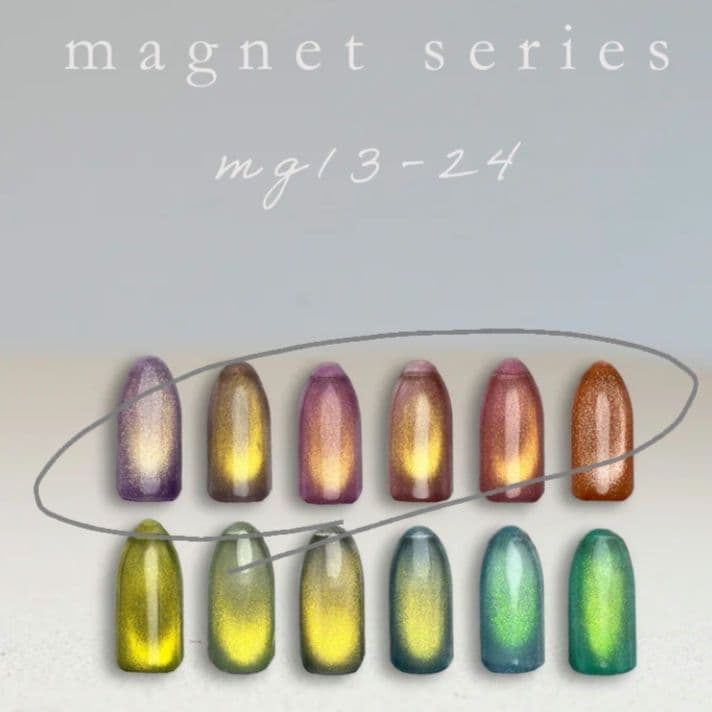 【新品未使用】énoi マグネットジェル《暖色》mg13～mg18 + f01