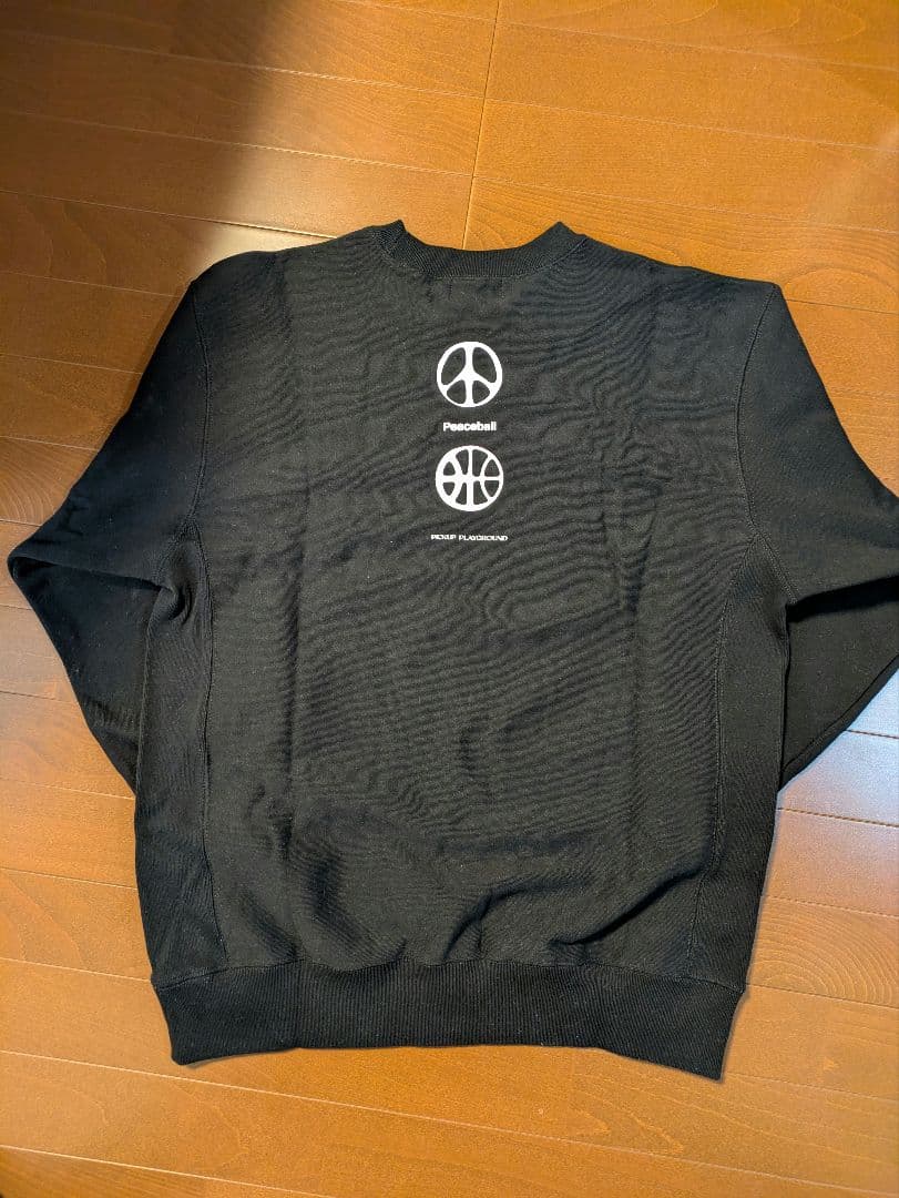 AKTR PUP PCBALL CREWNECK SWEAT BK XL