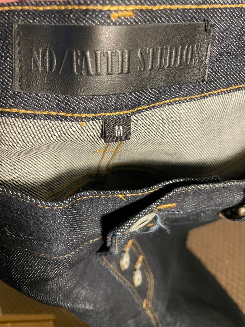 Nofaithstudios JAPANESE LOOSE FIT BLUE - パンツ最高 の